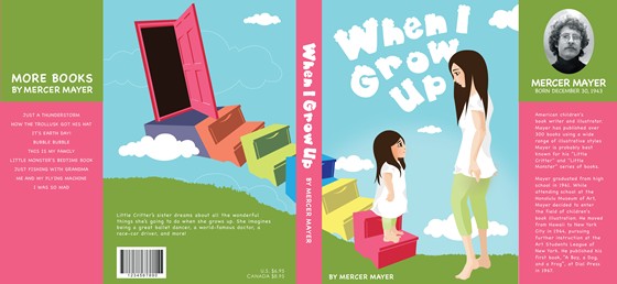 Book Cover Design: When I Grow Up